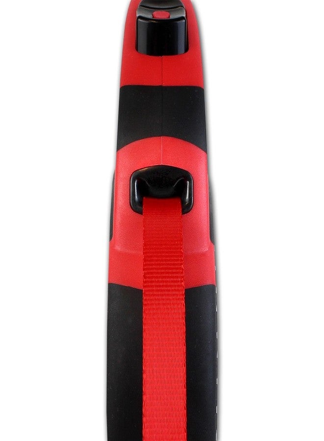 KONG Retractable Explore Dog Leash for Large Dogs Upto 50Kgs,50% Longer Dog Tape Leash,Durable,Reflective,Tangle-Free,Soft Grip Handle for Pet Hiking,Walks,Training,Grey,Large-24Ft/7.5M,?14.61 cm - Image 4